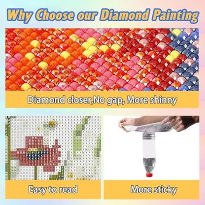 Dugsmgd Butterfly Diamond Art Kits for Adults, Diamond Painting 12X12 Inch - color: Butterfly Girl