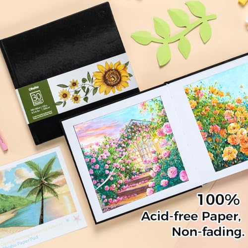Ohuhu 6.3"x6.3" Marker Paper Pad Art Sketchbook for Drawing and Sketching - size: 6.3" x 6.3"