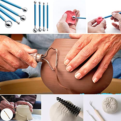 ReArt Natural Air-Dry Clay 5lbs, Terracotta for Sculpting, Wheel Throwing, Hand Building, All-Purpose Modeling Clay - color: Terracotta 5LBs