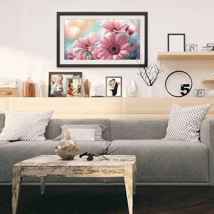 YOYA Large Diamond Art Kits for Adults, Flowers, 27.5 x 15.7 Inch - color: Flowers 034