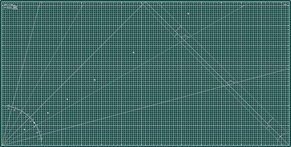 Elan Cutting Mat 36x72 Green, Extra Large Self Healing Cutting Mat 36 x 72 Inch, 5-Ply Craft Board Green, Hobby Board for Sewing and Quiltin - style: 72 x 36"