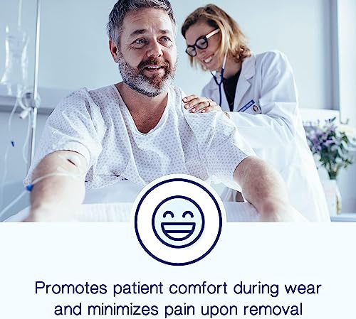 MedVance Soft Silicone Exudate Transfer Dressing, 6"x8", Box of 5 | Sterile And Individually Wrapped - Transfer Silicone Bandages - Breathable - Highly Absorbent - size: 6 X 8 Inch (Pack Of 5)