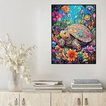 HHMATITS Sea Turtle Diamond Art Kits for Adults 12x16inch - color: Sea Turtle