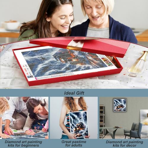hill froeistung 5D Truck Diamond Art Painting Kits for Adults - color: HF-A069