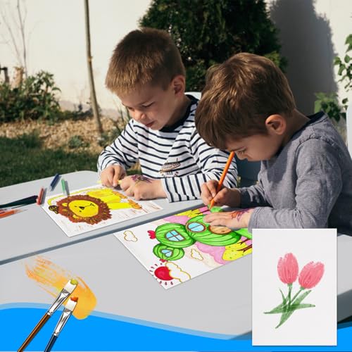 ESRICH 70 Pack 8x10 Primed Canvas Boards Bulk for Acrylic Painting - size: 8*10in 70pack