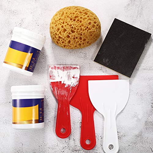 Patelai 2 Pcs Knockdown Texture Sponge Wall,13 X 15 X 6 Cm | For Drywall Ceiling Repair, Painting Application, Knockdown Sponges Ideal for DIY Texture Projects, Home Renovation Work - size: 13 x 15 x 6 cm