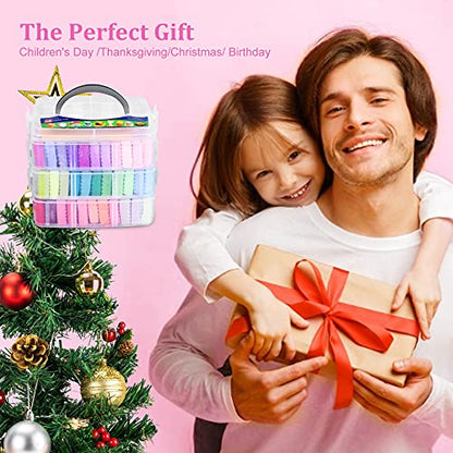 Aestd-ST Polymer Clay Kit 72 Colors, Oven Bake Modeling Clay for Kids - color: 72 Colors