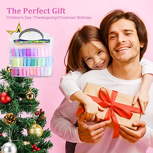 Aestd-ST Polymer Clay Kit 72 Colors, Oven Bake Modeling Clay for Kids | Molding Clay Kit, 20 Sculpting Tools & 82 DIY Accessories, Easy to Shape, Non-Sticky, Storage Box, Gift for Kids & Adults - color: 72 Colors