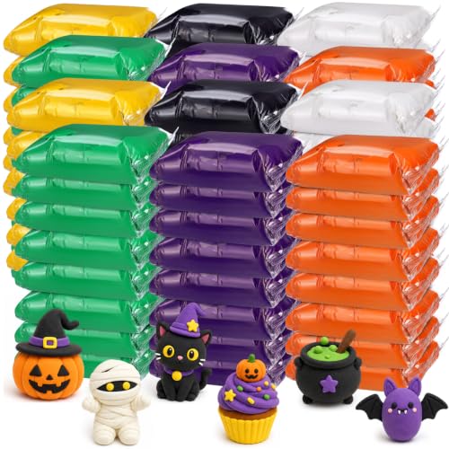VioraWhite 100 Pcs Air Dry Clay Bulk Modeling Clay for Kids Lightweight Foam Modeling Clays DIY Molding Clays for Kids Adults Crafts Gifts School Project Supplies (Dark Color) - color: Dark Color