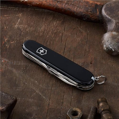 Victorinox Tinker Swiss Army Knife Multipurpose Pocketknife - color: Black, style: 12 Functions