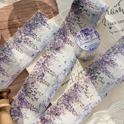 Washi Tape Stickers for Scrapbooking,Ripples Scrapbook Stickers for DIY - color: Flower