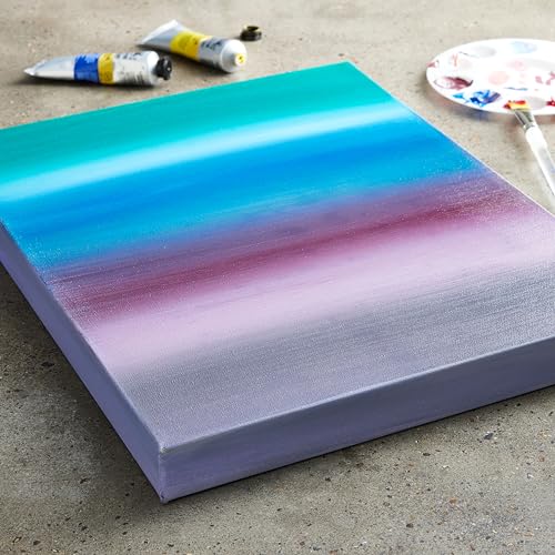 Artist's Loft 14" x 18" Level 3 Gallery Wrapped Heavy Duty Canvas - Archival Quality and Acid Free Cotton Canvas for Acrylic and Oil Paints - 1 Pack - size: 14 x 18