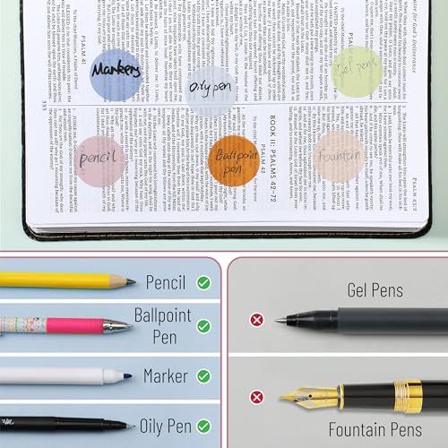 Mr. Pen- Round Transparent Sticky Notes, 1.1” Diameter, 14 Pads, 560 Sheets - color: Organic Modern, size: 560 pcs
