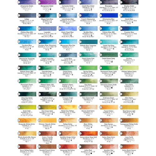 Daniel Smith Extra Fine Watercolor Paint, 5ml Tube, Cobalt Teal Blue, 284610028, 0.17 Fl Oz (Pack of 1) - color: Cobalt Teal Blue