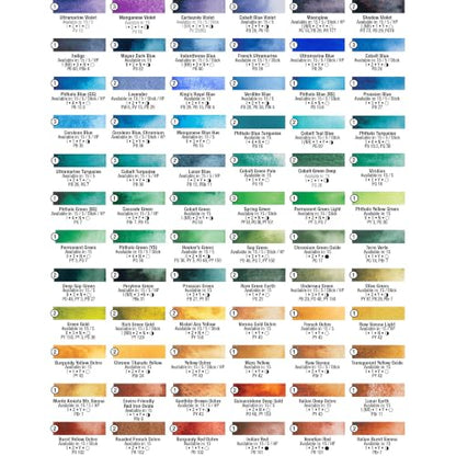 Daniel Smith Extra Fine Watercolor Paint, 5ml Tube, Cobalt Teal Blue, 284610028, 0.17 Fl Oz (Pack of 1) - color: Cobalt Teal Blue
