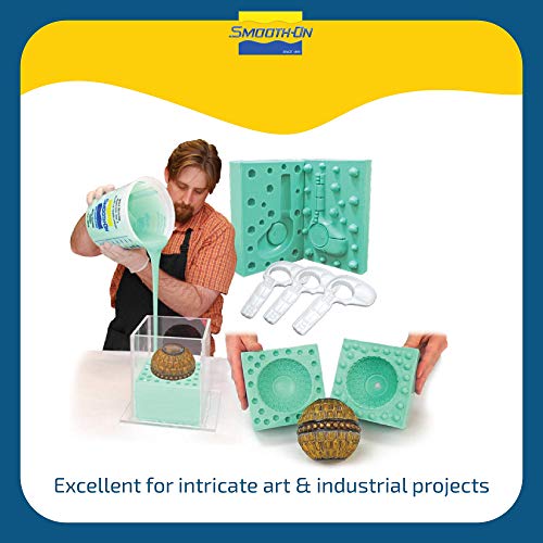 Smooth-On Mold Star 30 Silicone Mold Making Kit - Easy to Use & Long-Lasting Silicone Mold (2-Pound) | Long-Lasting Silicone Mold - size: Pint Unit