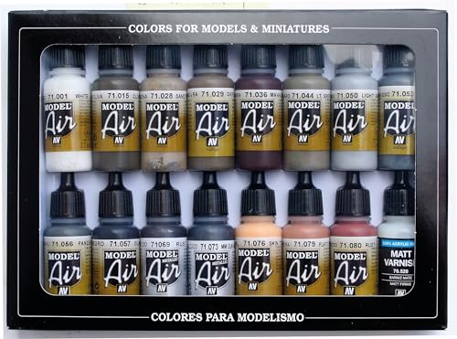 Vallejo Weathering Model Watercolor Air Paint, 17ml