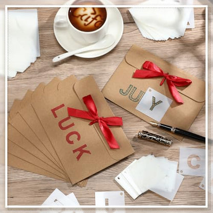Affrolling 144 Pcs Letter Number Stencils Reusable,2,3,4,5 Inch,Regular | Alphabet Number Templates for Painting Wood Walls Signs, Great in DIY Crafts Teaching, Durable Plastic with Repeated Use - size: 2,3,4,5 Inch, style: Regular