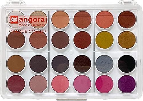 Angora Opaque Watercolor Set of 24 Pans (95960120)