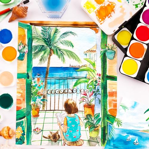 PHOENIX 24 Colors Watercolor Cakes - color: 24 Cakes