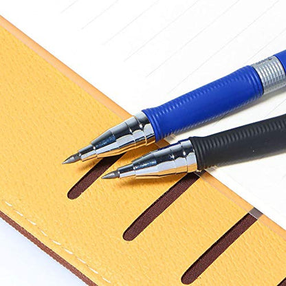 MyLifeUNIT 2.0mm Mechanical Pencil, 2mm Lead Pencil for Draft Drawing, Carpenter, Crafting, Art Sketching (Set of Pencils and Leads) - color: Blue & Black