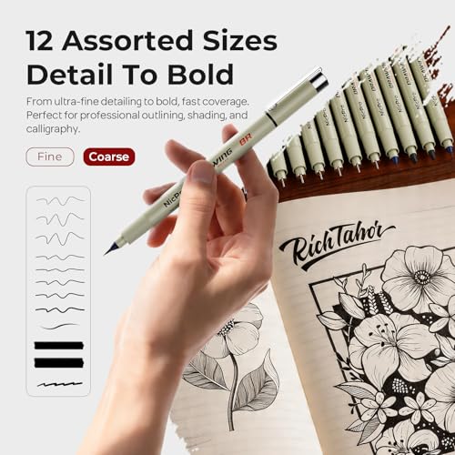 Nicpro 52PCS Art Drawing Supplies Kit for Artist Adults Sketching - size: 52