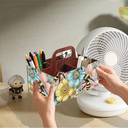 Bees DIY Diamond Painting Storage Box for Adults - color: Bees