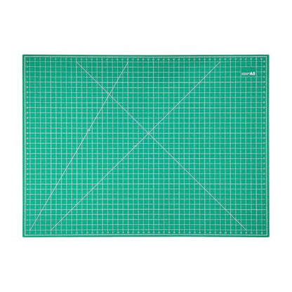 Self Healing Cutting Mat Cutting Plate Cutting Scale Plate Painting Engraving Plate Cutting Table Mat Manual Mat PVC Plate (A0) - size: 48"L x 0.3"W
