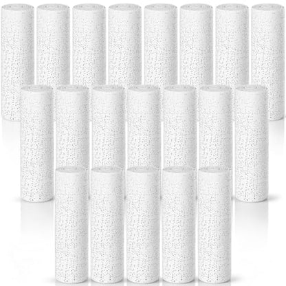 Nuogo 20 Pack Plaster Cloth Gauze Bandage Roll Bulk 5 Yards,8 x 180 Inch