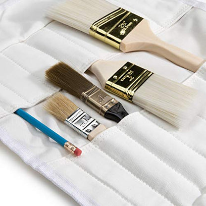 Dickies Work Gear 57046 White Paint Brush Roll, Small - color: White, size: Small