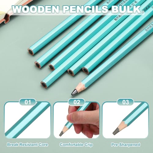 PATIKIL 12B Drawing Pencils for Sketching, Set of 6 Hexagonal Graphite Sketch Pencils Professional Sketching Art Supplies for Drawing Shading Writing Art Artists Beginners, Black - style: 12B