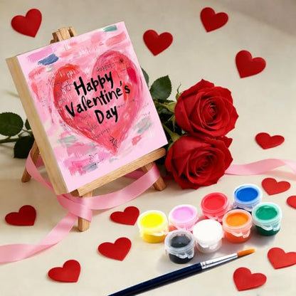 8 Pack 8x8 Inch Unfinished Square Wood Panels for DIY Painting Crafts | Blank Wood Canvas Frames for Oil Paint Pouring & Valentine Halloween Xmas Decor - size: 8"×8" 8 Pack