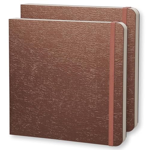 SEMLEART Watercolor sketchbook journal,6.5*6.5",110lb/230g(2Pack*44sheets) - size: 6.5×6.5in