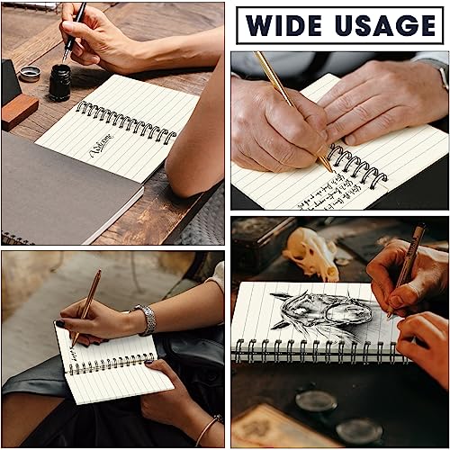 Jutom 18 Pcs Small Spiral Notebook Memo Pad 3x5, Multi Color - color: Multi Color