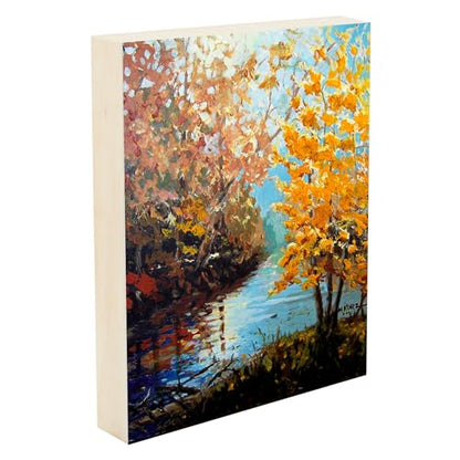 Da Vinci Pro Resist-Grip Coarse Textured Gesso Board, 6x6-6 Pack, 2" Depth Art Boards for Painting, White Acrylic Polymer with Quartz Sand, Warp-Resistant Cradled and Sealed MDF Panel - size: 6x6" - 6 Pack