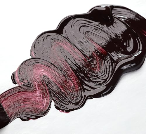 GOLDEN OPEN Slow-Drying Acrylics, Permanent Maroon, 2 fl. oz. Tube - color: Permanent Maroon, size: 2 Fl Oz (Pack of 1)