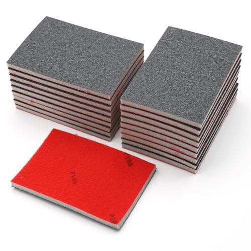 20Pcs Sanding Sponge, 3 x 4 Inch Soft Foam Sanding Block, 180 Grit - style: 180 Grit