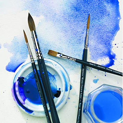 Winsor & Newton Professional Watercolour Sable Brush, Round #4 - size: #4, style: Round