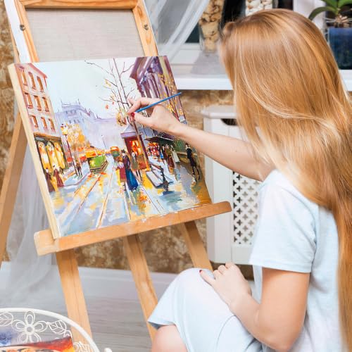 6 Pack Unfinished Blank Wood Panel Boards | 12 x 12inch Natural Wooden Painting Canvas for Oil, Acrylic Paint, Paint Pouring, DIY Art Crafts Projects - size: 12*12inch