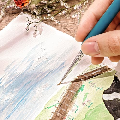 Prudiut Cotton Watercolor Paper 50 Sheets 5 x 7 in, 300 GSM - size: 5 x 7inch