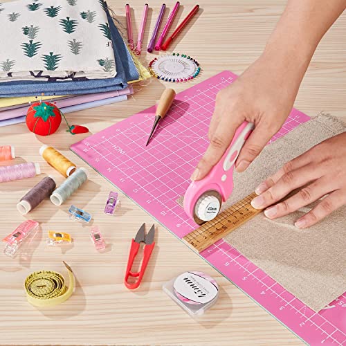 Rotary Cutter Blades Fits Olfa,Fiskars,DAFA by JOMOSART,45mm Blades Rotary Cutter for Quilting Scrapbooking Sewing Arts Crafts,Truecut Replacement for Quilting Fabric,Paper etc