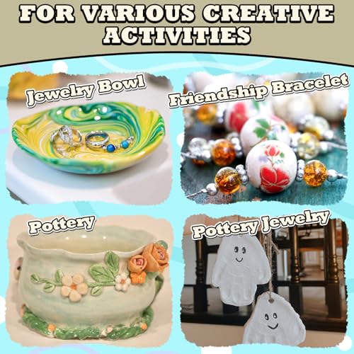 Aujazyble Air Dry Clay - 3.3lbs Yellow Natural Pottery Clay for Kids, No-Cracking & Self Hardening, Professional Bulk Modeling Clay, Sculpting, Arts & Craft Supplies for Classrooms - color: Yellow