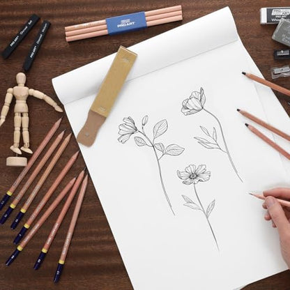 PRO ART Pencils All In One Drawing Kit, Drawing Pencils, Sketch Pencils, Kit, Charcoal Pencils Set, Art Sketching, Pencil Set, Sketching for - style: Dry Media All-in-One Drawing 12 Piece Set