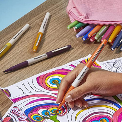 Paper Mate Flair Felt Tip Pens, Bold Tip (1.2 mm), 16 Count - Back to School, Teacher Supplies, Arts & Crafts - style: Bold Tip