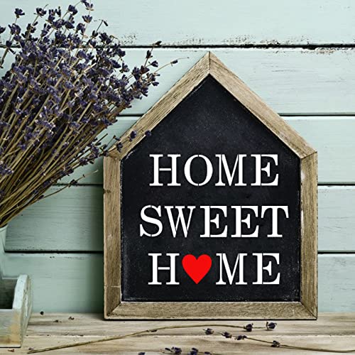 10 Inch Letter Stencils Numbers Craft Stencils, 40 Pcs Reusable Plastic Alphabet Drawing Templates for Painting on Wood, Wall, Fabric, Rock, Signage, Door Porch - size: 10 Inch