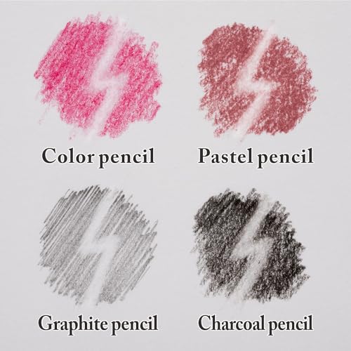 Pasler® Eraser pencils 7803 perfection Detail Eraser Pencil and a Sharpener perfect for sketches and coloured illustrations (7- pack) - style: 7 - pack