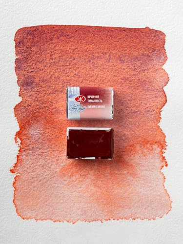 White Nights Limited Edition Granulation Metamorphoses Watercolor Collection of Professional Artist Grade Paints Vibrant Lightfast Colors by Nevskaya Palitra (Brume) - color: Brume