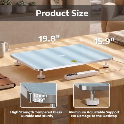 OFFNOVA 16×20" Large Resin Heating Mat & Leveling Table, 2-in-1 Epoxy Resin Tools, Resin Curing Machine for Resin Molds, Undeformed Resin Dryer with Smart Timer & Temperature Control, Silicone Mat - size: 16*20" Resin Curing Kit