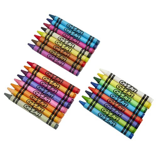 Cra-Z-Art Washable Crayons, 24 Count, for Kids Back to School Supply List Essential - size: 24 Count (Pack of 1)