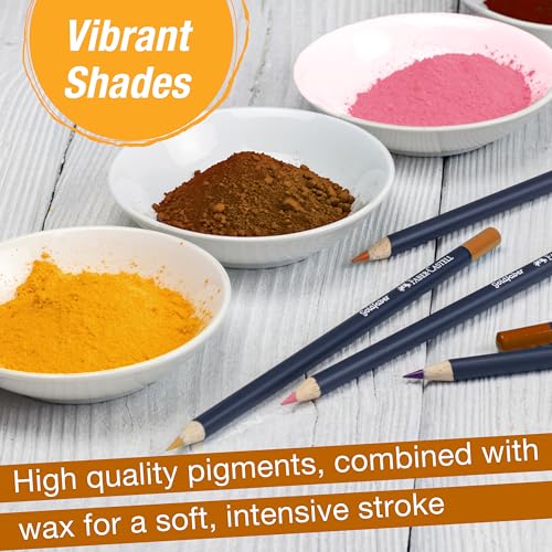 Faber-Castell Goldfaber Colored Pencils, Skin Tones, Break-Resistant